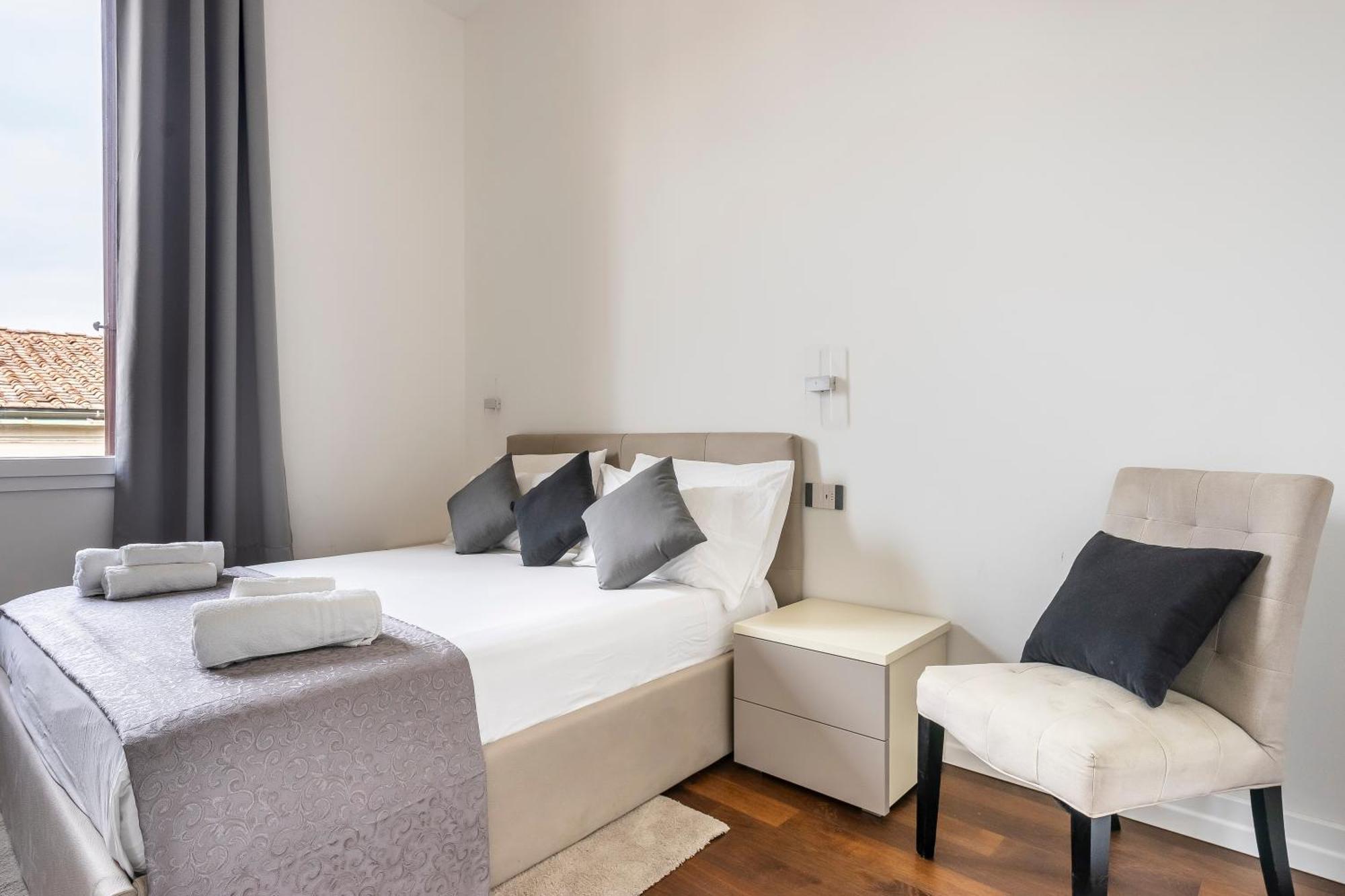San Marco Black Appartamento Luxury Con Terrazzo E Parcheggio Su Richiesta Florença Exterior foto